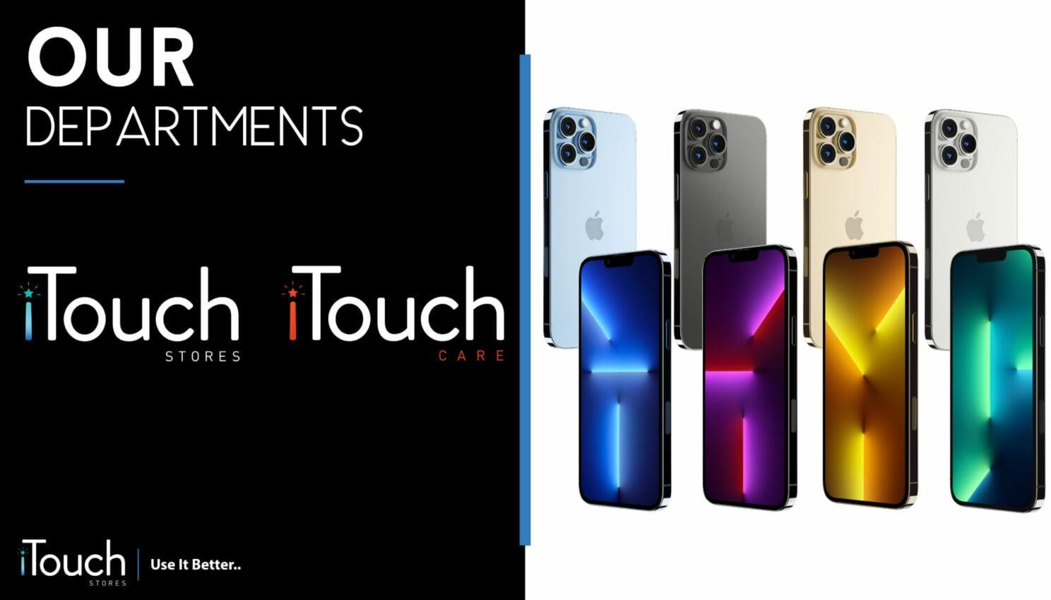 iTouch Stores - iTouch Stores Apple devices you will find all & accessories you need iPhone , iPad , MacBook , Apple watch or AirPods - iTouch is Your Apple Choice