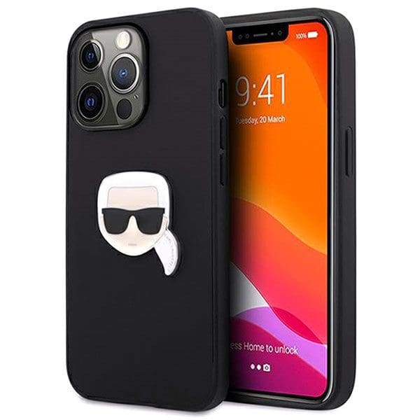 Karl Lagerfeld For iPhone 13 Pro Max Black Case