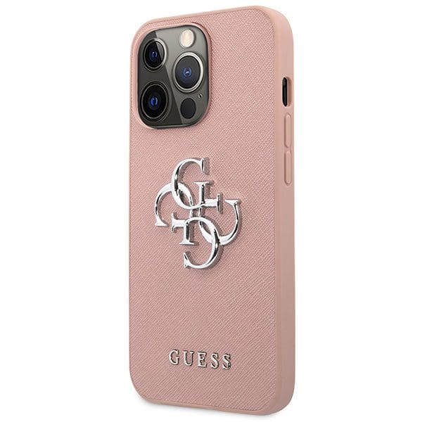 Guess Case For iPhone 13 Pro Max Pink