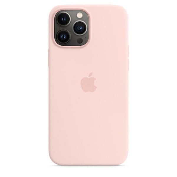 Apple iPhone 13 Pro Max Silicone Case With MagSafe Chalk Pink