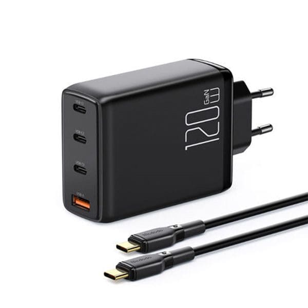 Mcdodo GaN 120w 4-Port Fast Charging Black