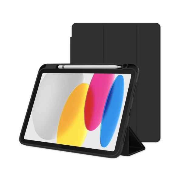 JCPal DuraPro Protective Case with Pencil Holder/Black/for iPad 10.9- inch(2022)