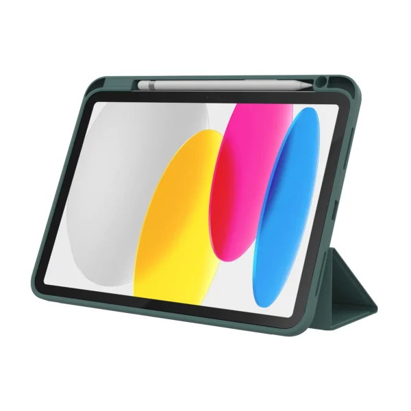 JCPal DuraPro Protective Case with Pencil Holder/Mid night Green/for iPad 10.9-inch(2022)