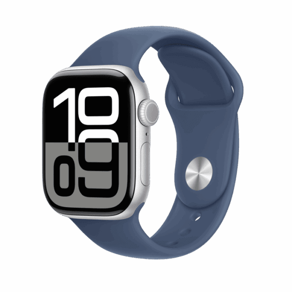 Apple Watch Series 10 GPS, Aluminum Case with Sport Loop - 42mm -Silver