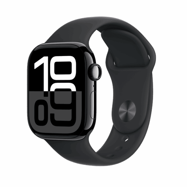 Apple Watch Series 10 GPS, Aluminum Case with Sport Loop - 46mm - JET BLACK